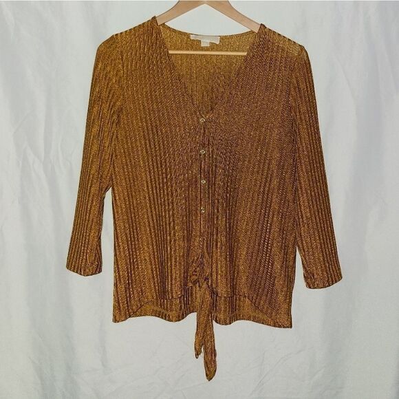 Michael Kors Women's Long Sleeve Blouse - Picture 1 of 4